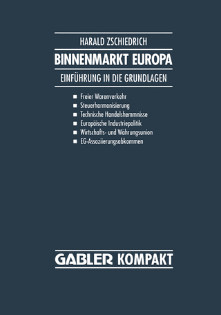 Binnenmarkt Europa - Harald Zschiedrich