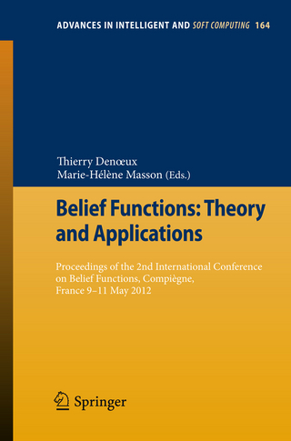 Belief Functions: Theory and Applications - Thierry Denoeux; Marie-Hélène Masson