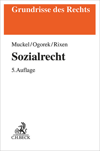 Sozialrecht - Stefan Muckel; Markus Ogorek; Stephan Rixen