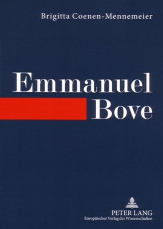 Emmanuel Bove - Brigitta Coenen-Mennemeier