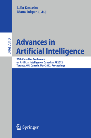 Advances in Artificial Intelligence - Leila Kosseim; Diana Inkpen