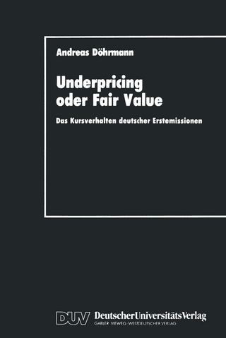 Underpricing oder Fair Value - Andreas Döhrmann
