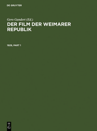 Der Film der Weimarer Republik / 1929 - Gero Gandert