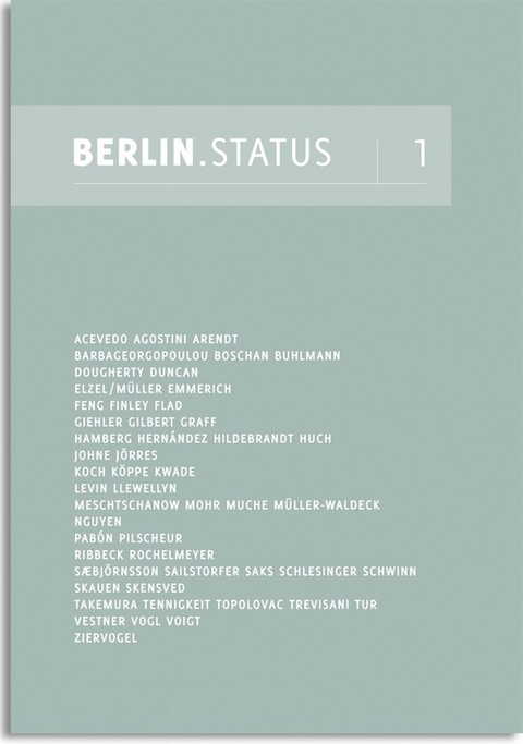 Berlin Status No.1 - 