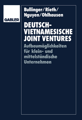 Deutsch-vietnamesische Joint Ventures - Hans-Jörg Bullinger