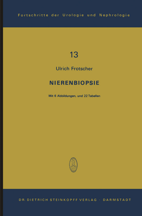 Nierenbiopsie - Ulrich Frotscher