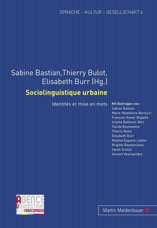 Sociolinguistique urbaine - Sabine Bastian; Thierry Bulot; Elisabeth Burr