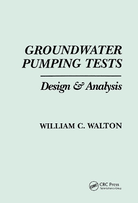 Groundwater Pumping Tests - William C. Walton