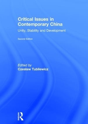 Critical Issues in Contemporary China - 