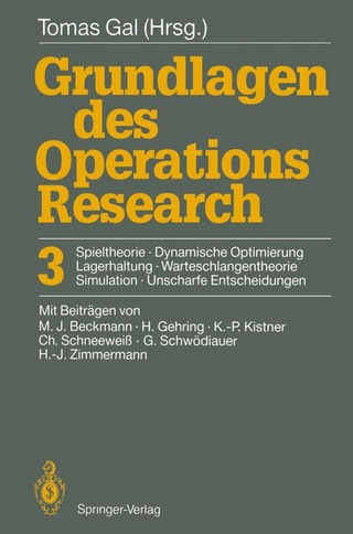 Grundlagen des Operations Research - Tomas Gal