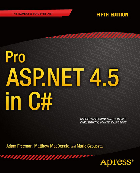Pro ASP.NET 4.5 in C# - Adam Freeman, Matthew MacDonald, Mario Szpuszta