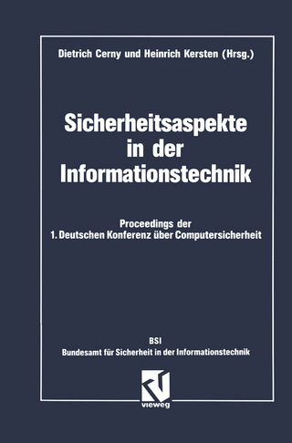 Sicherheitsaspekte in der Informationstechnik - Dietrich Cerny