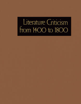 Literature Criticism from 1400 to 1800 - Michael L LaBlanc