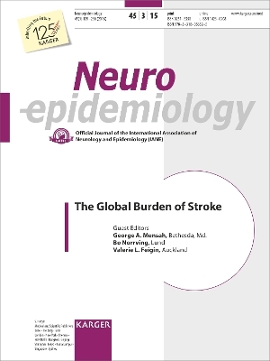 The Global Burden of Stroke - G.A. Mensah; B. Norrving; V.L. Feigin