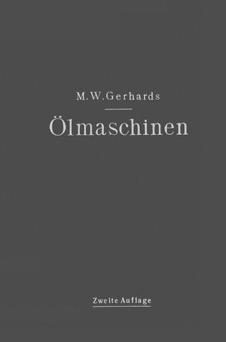 Ölmaschinen - Max Wilhelm Gerhards