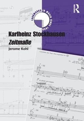 Karlheinz Stockhausen: Zeitmaße - Jerome Kohl