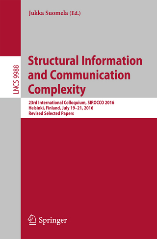 Structural Information and Communication Complexity - Jukka Suomela