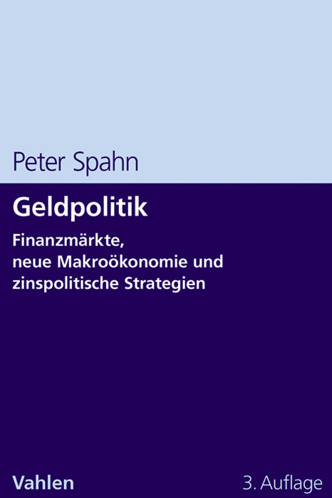 Geldpolitik - Peter Spahn