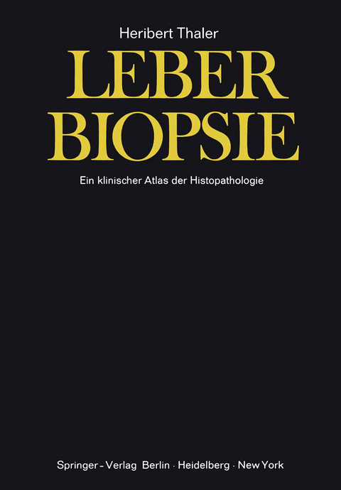 Leberbiopsie - H. Thaler
