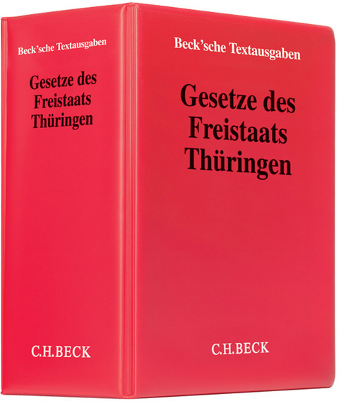 Gesetze des Freistaats Thüringen - apart - 