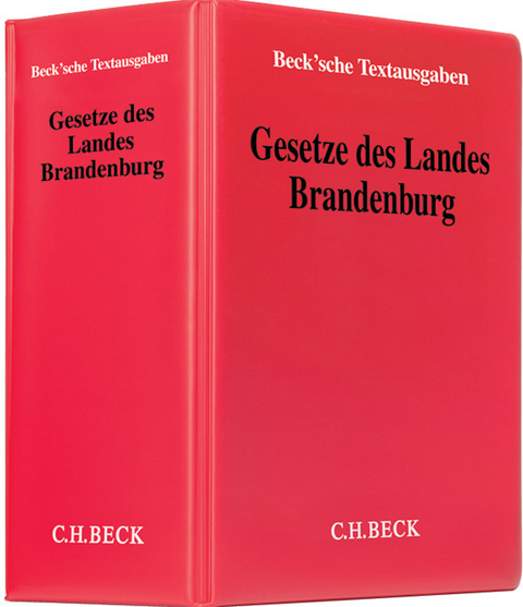 Gesetze des Landes Brandenburg - apart - Hans-Jochen Knöll
