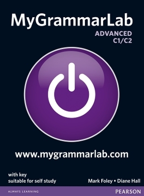 MyGrammarLab Advanced with Key and MyLab Pack - Mark Foley, Diane Hall