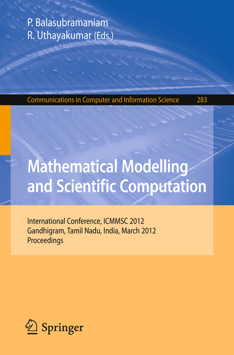 Mathematical Modelling and Scientific Computation - 
