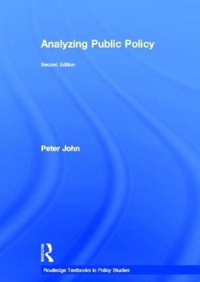 Analyzing Public Policy - Peter John