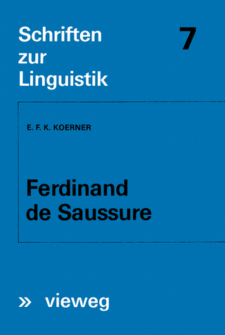 Ferdinand de Saussure - Ernst F. K. Koerner