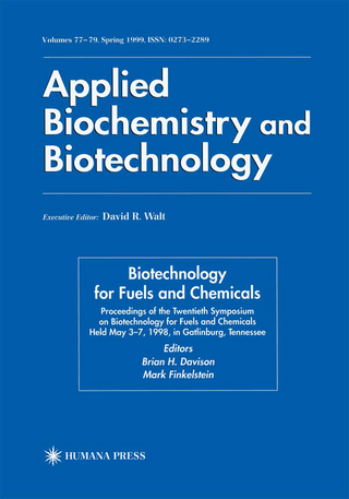 Twentieth Symposium on Biotechnology for Fuels and Chemicals - Brian H. Davison; Mark Finkelstein