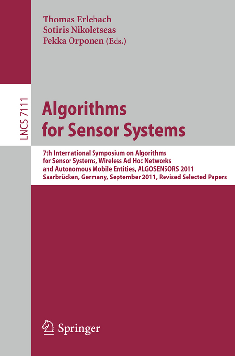 Algorithms for Sensor Systems - 