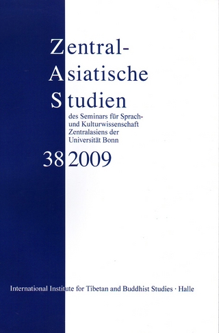 Zentralasiatische Studien des Seminars für Sprach- und Kulturwissenschaft Zentralasiens der Universität Bonn 38 (2009) - Peter Schwieger