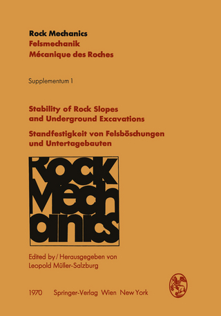 Stability of Rock Slopes and Underground Excavations / Standfestigkeit von Felsböschungen und Untertagebauten - Leopold Müller