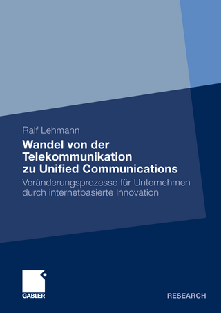 Wandel von der Telekommunikation zu Unified Communications - Ralf Lehmann