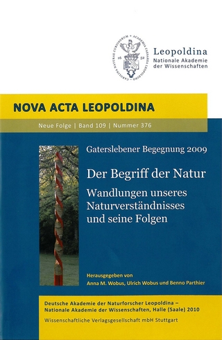 Der Begriff der Natur - Anna M. Wobus; Ulrich Wobus; Benno Parthier