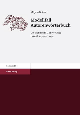 Modellfall Autorenwörterbuch - Mirjam Blümm