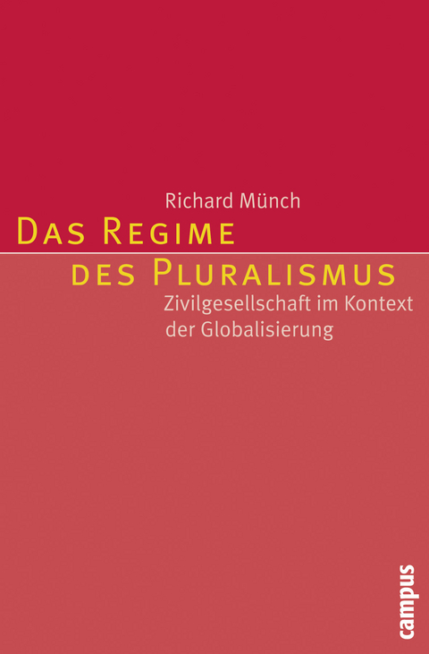 Das Regime des Pluralismus - Richard Münch