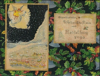Christkindleins Weihnachts Reise nach Heidelberg 1943 - Alfons Renk; Carola Throm Hibschman; Carola Throm Hibschman