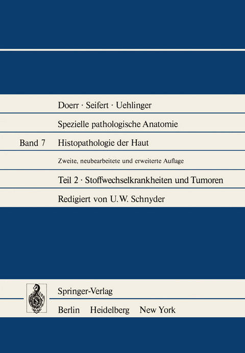 Histopathologie der Haut - T. Hardmeier, O. P. Hornstein, M. Hundeiker, H. Kerl, H. Kresbach, F. Weidner