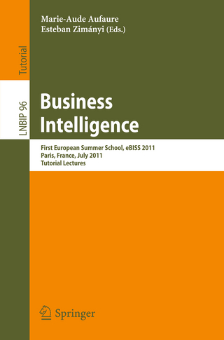 Business Intelligence - Marie-Aude Aufaure; Esteban Zimányi