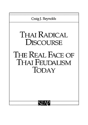 Thai Radical Discourse - Craig J. Reynolds