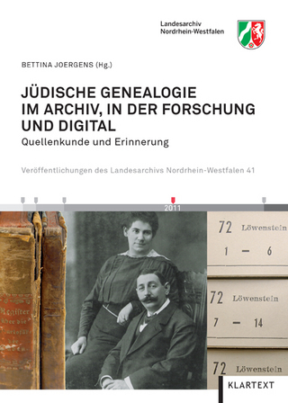 Jüdische Genealogie im Archiv, in der Forschung und digital - Bettina Joergens