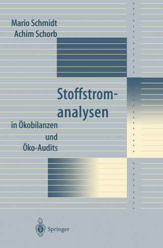Stoffstromanalysen - Mario Schmidt; Achim Schorb