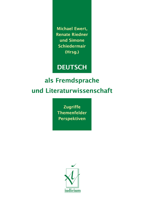 Deutsch als Fremdsprache und Literaturwissenschaft - 