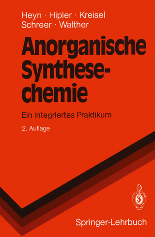 Anorganische Synthesechemie - Bodo Heyn; Bernd Hipler; Günter Kreisel; Heike Schreer; Dirk Walther