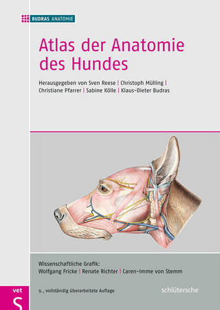 Atlas der Anatomie des Hundes - BUDRAS ANATOMIE; Sven Reese; Christoph Mülling …