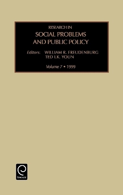 Research in Social Problems and Public Policy - William R. Freudenburg; Ted I. K. Youn