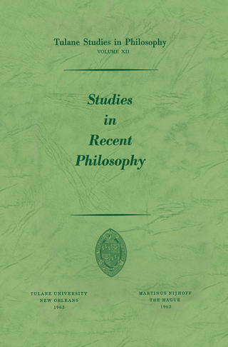 Studies in Recent Philosophy - Andrew J. Reck; Harold N. Lee; Carl H. Hamburg; Louise Nisbet Roberts; James K. Feibleman