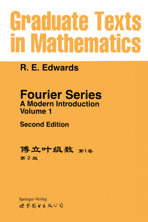 Fourier Series - R.E. Edwards