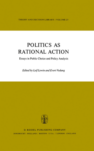 Politics as Rational Action - L. Lewin; E. Vedung